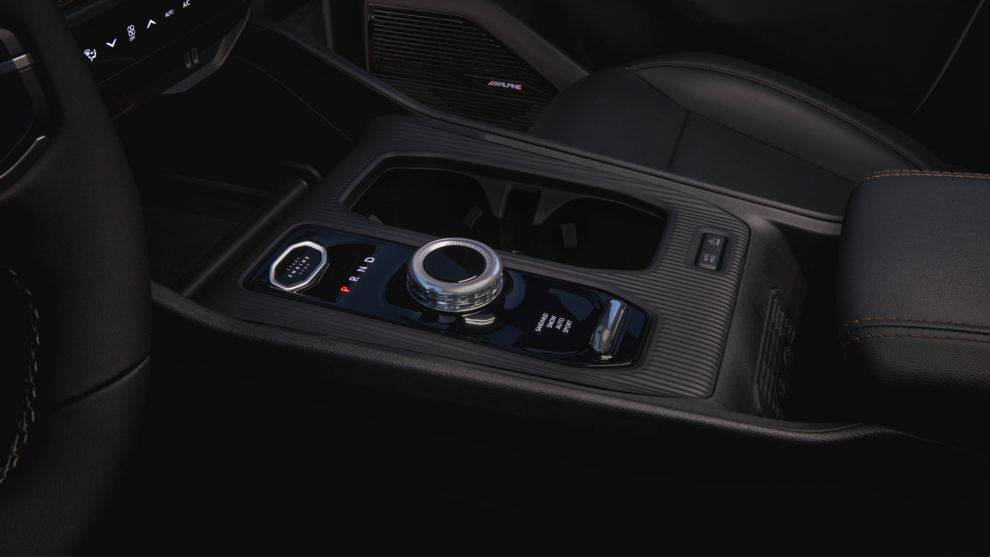 New Jeep Cherokee - centre console