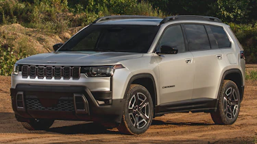 New Jeep Cherokee - silver static front 3/4