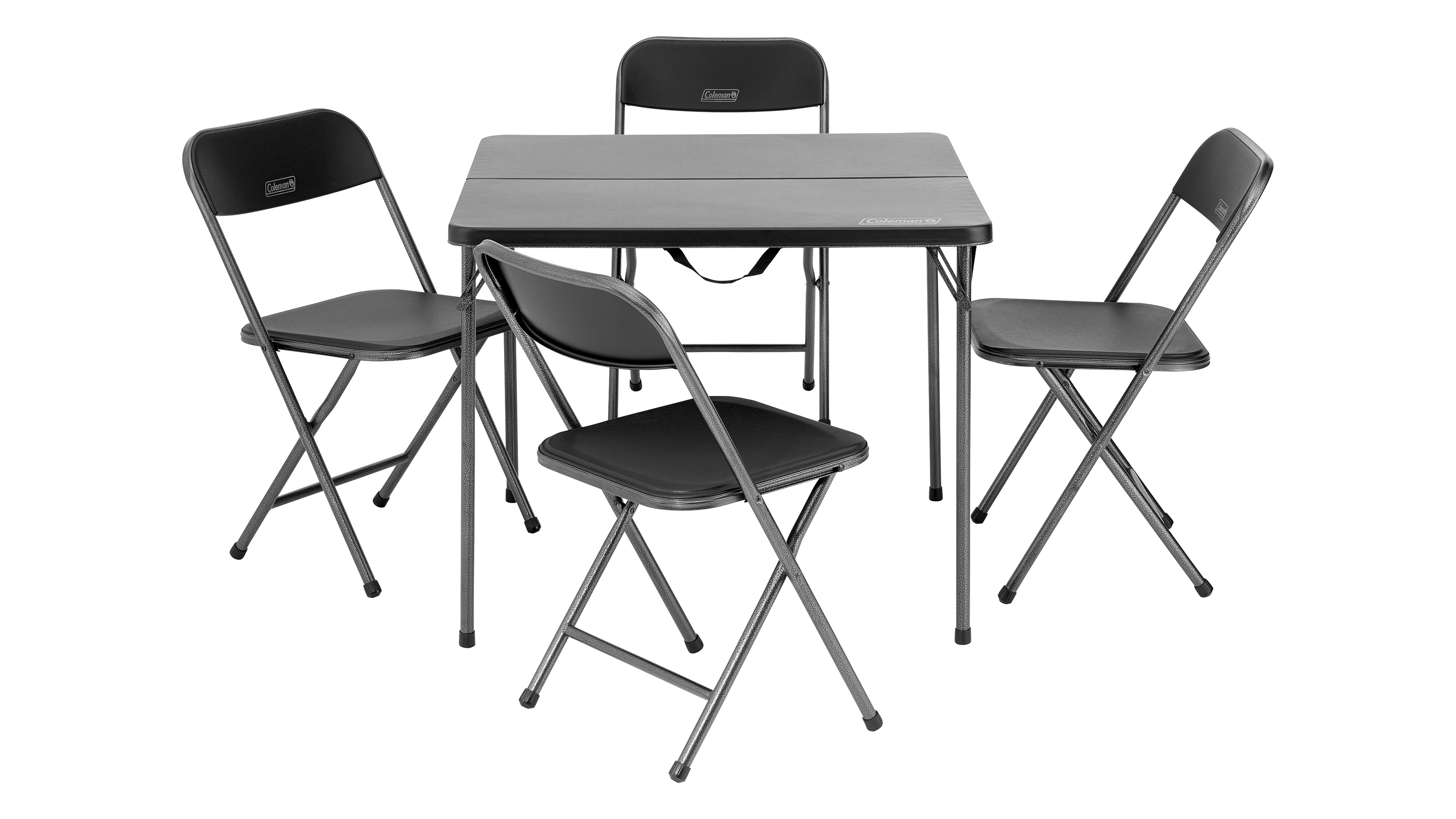 Coleman Pack-Away 4 Person Table &amp; Chairs Set