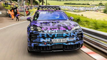 Porsche Cayenne Electric - front cornering