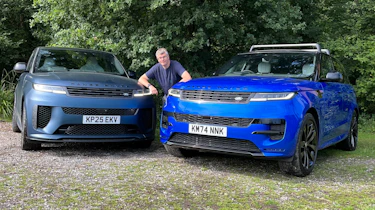 Range Rover Sport P550e Autobiography long-term - front end with SV