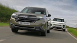 Subaru Forester and KGM Actyon - front tracking