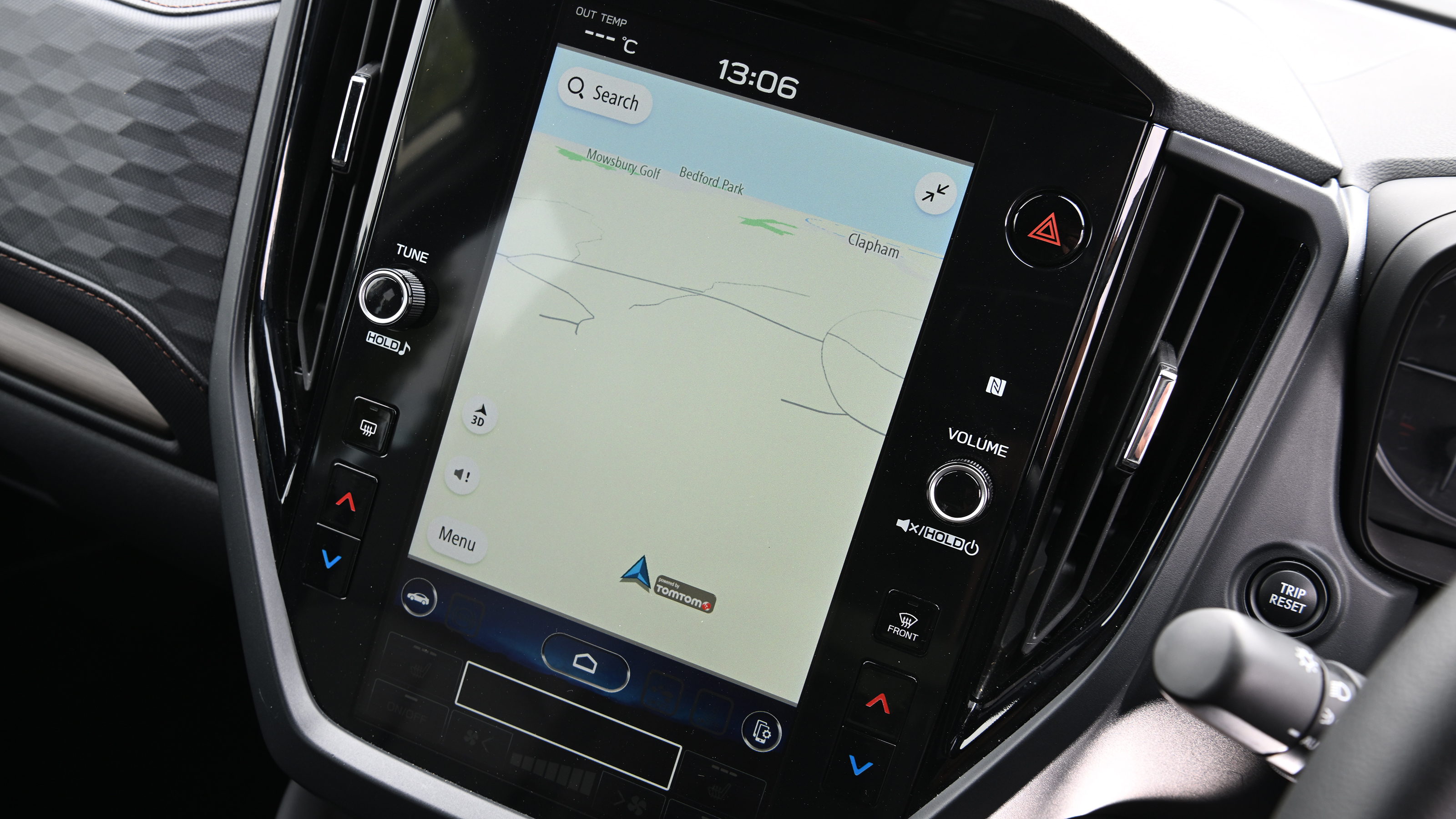 Subaru Forester - infotainment screen