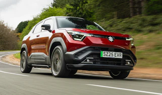 Suzuki e-Vitara - front cornering