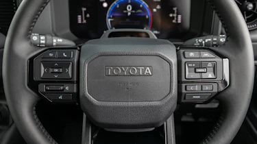 Toyota Land Cruiser Commercial - steering wheel