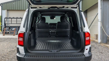 Toyota Land Cruiser Commercial - cargo bay (rear door view)