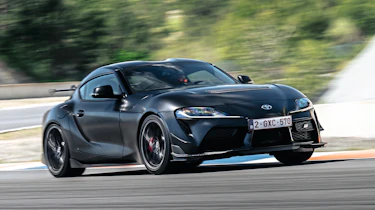 New Toyota GR Supra A90 Final Edition - front cornering
