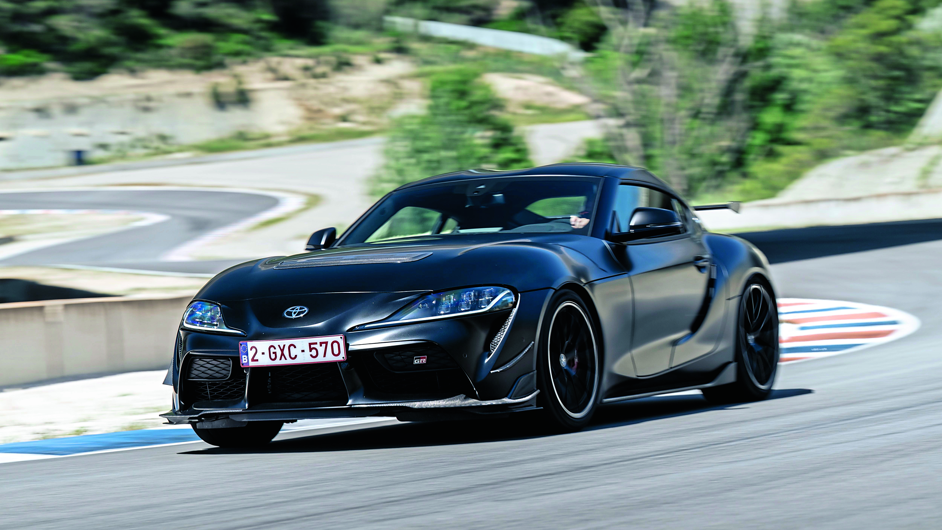 New Toyota GR Supra A90 Final Edition - front tracking 