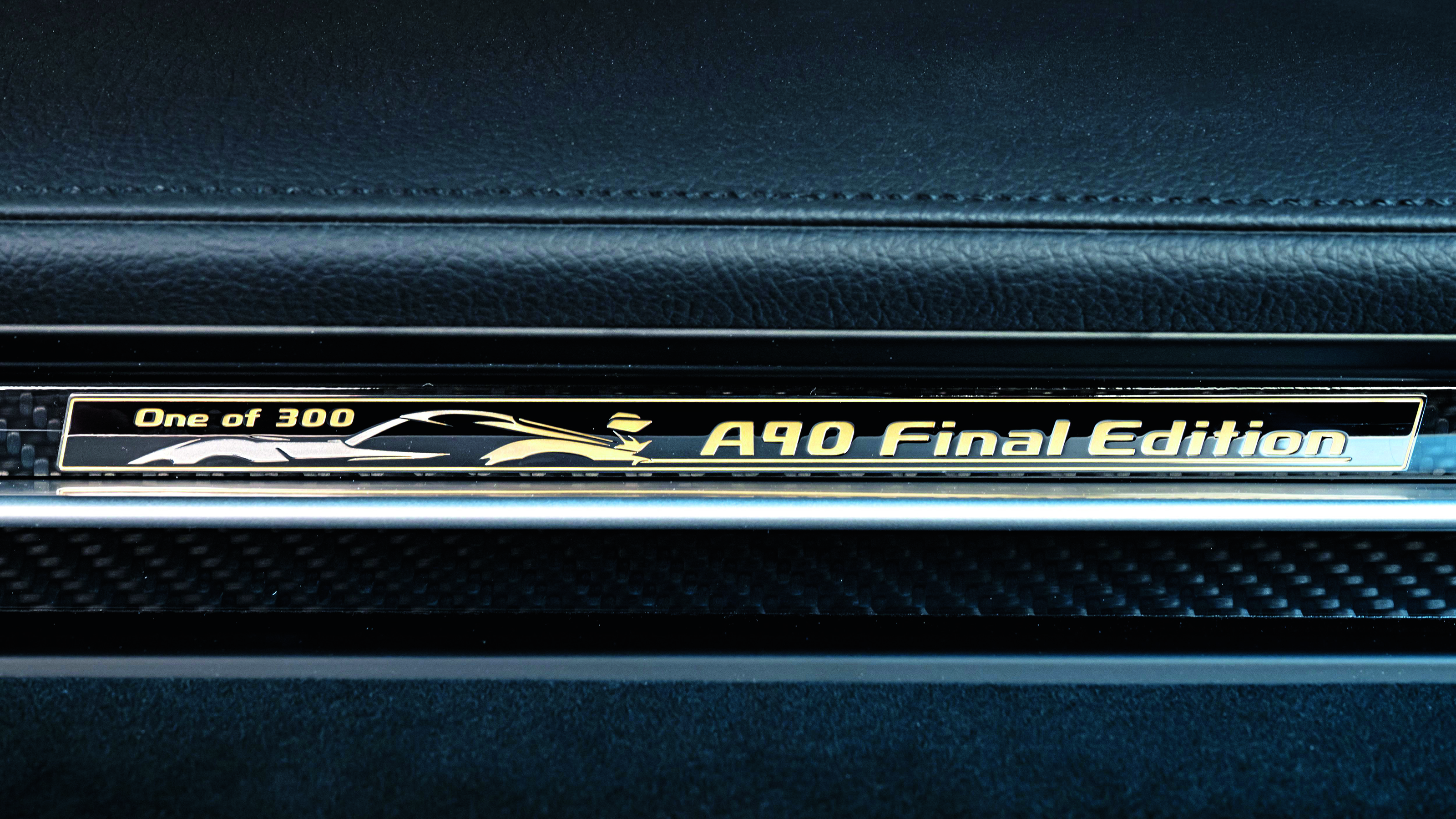 New Toyota GR Supra A90 Final Edition - Limited Edition plaque 