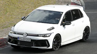 VW Golf R spy shot - front 3/4