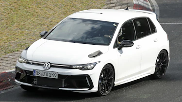 VW Golf R spy shot - front 3/4
