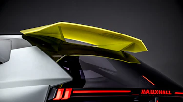 Vauxhall Corsa GSE Vision Gran Turismo concept rear wing