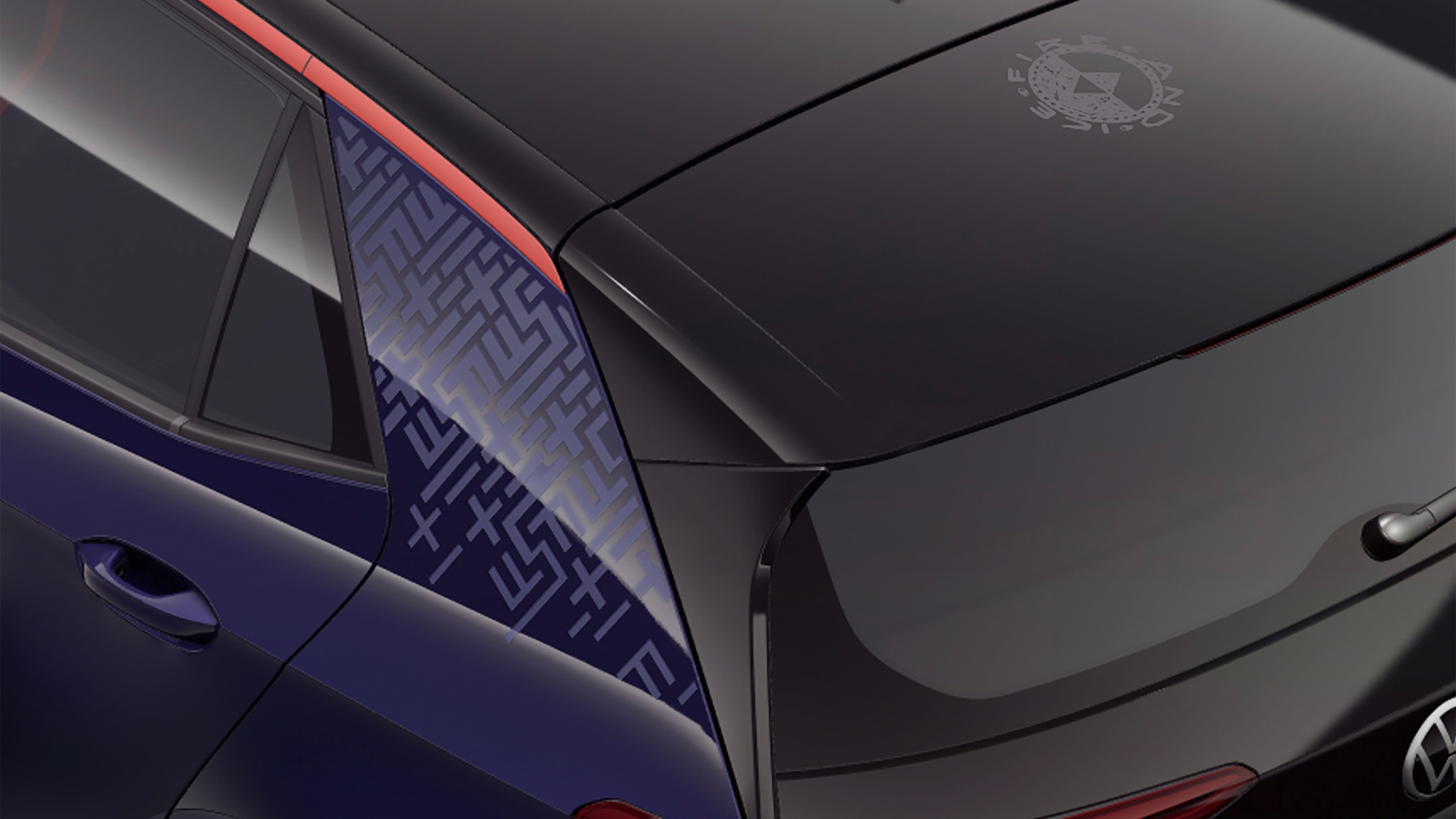 Volkswagen ID.3 GTX Fire &amp; Ice edition - graphics