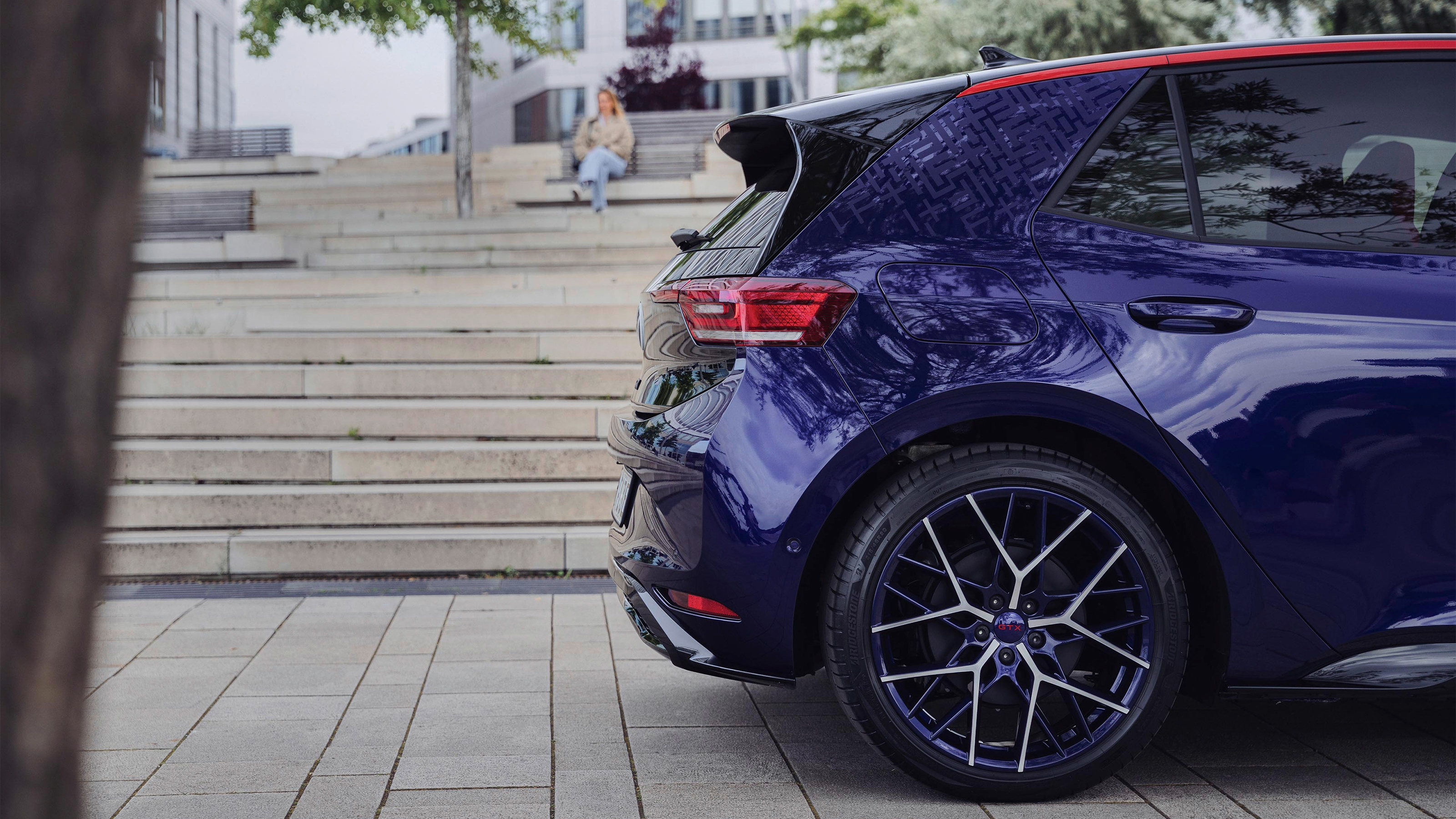 Volkswagen ID.3 GTX Fire &amp; Ice edition - rear wheel