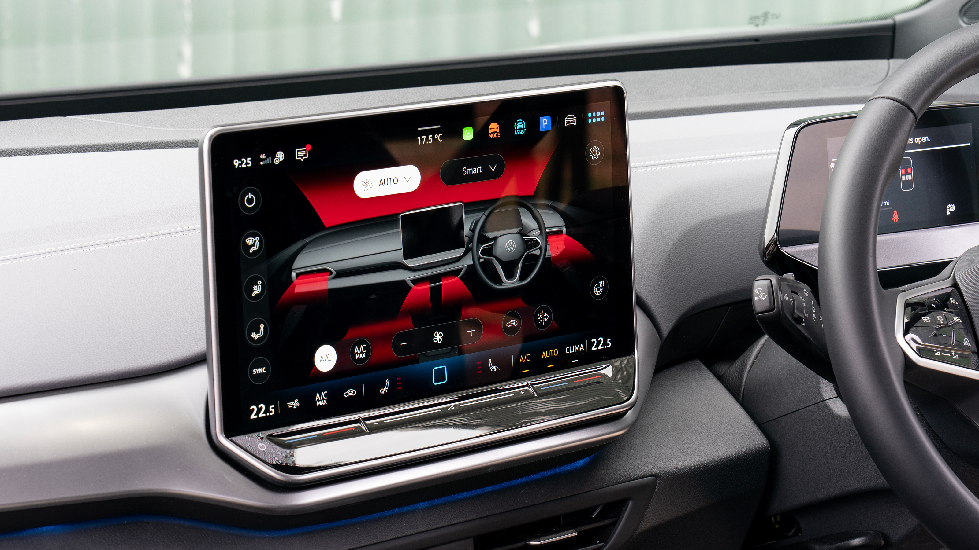 Volkswagen ID.4 Pure Match screen