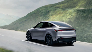 2025 Tesla Model Y Performance - grey rear