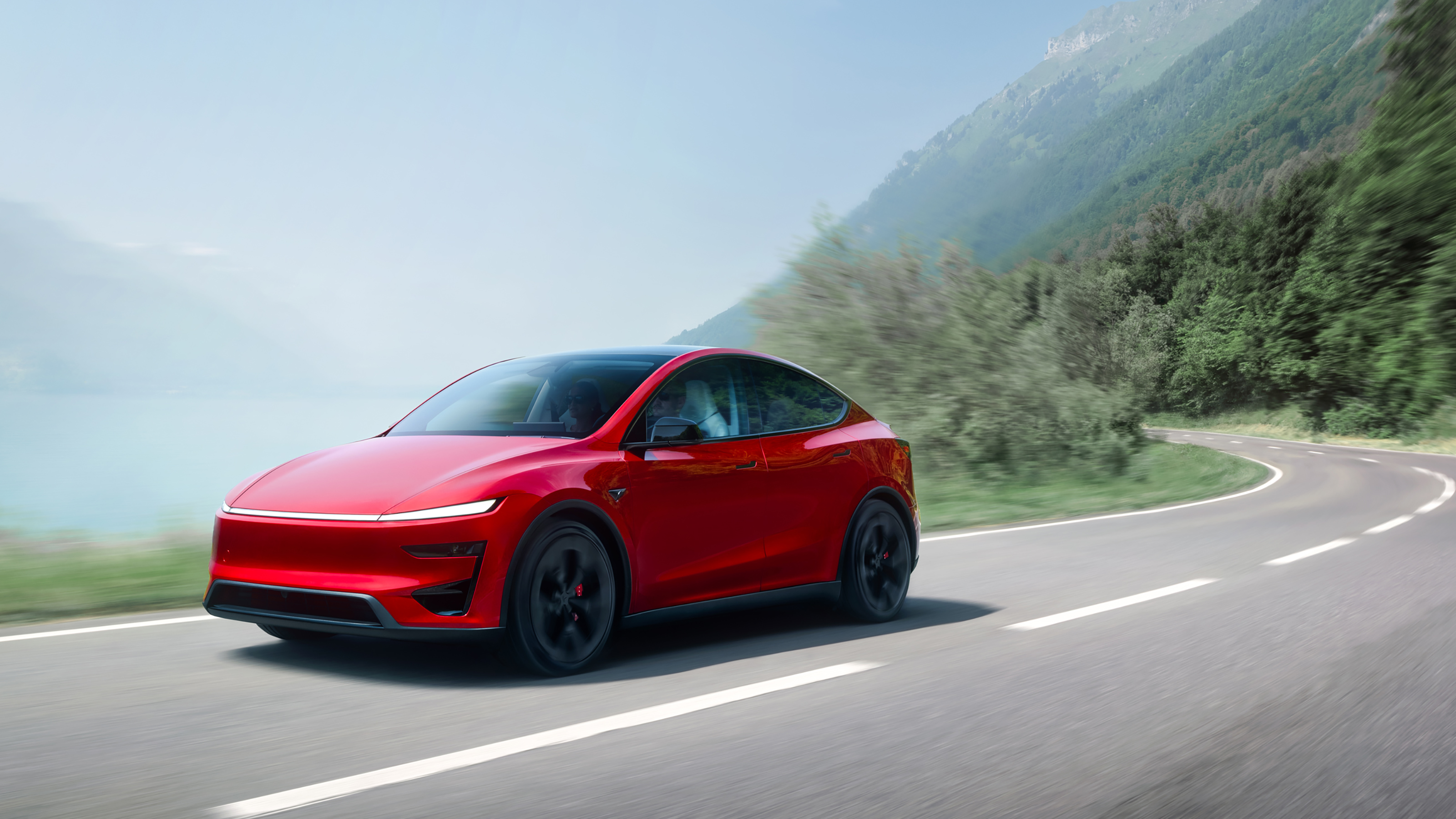 2025 Tesla Model Y Performance - driving