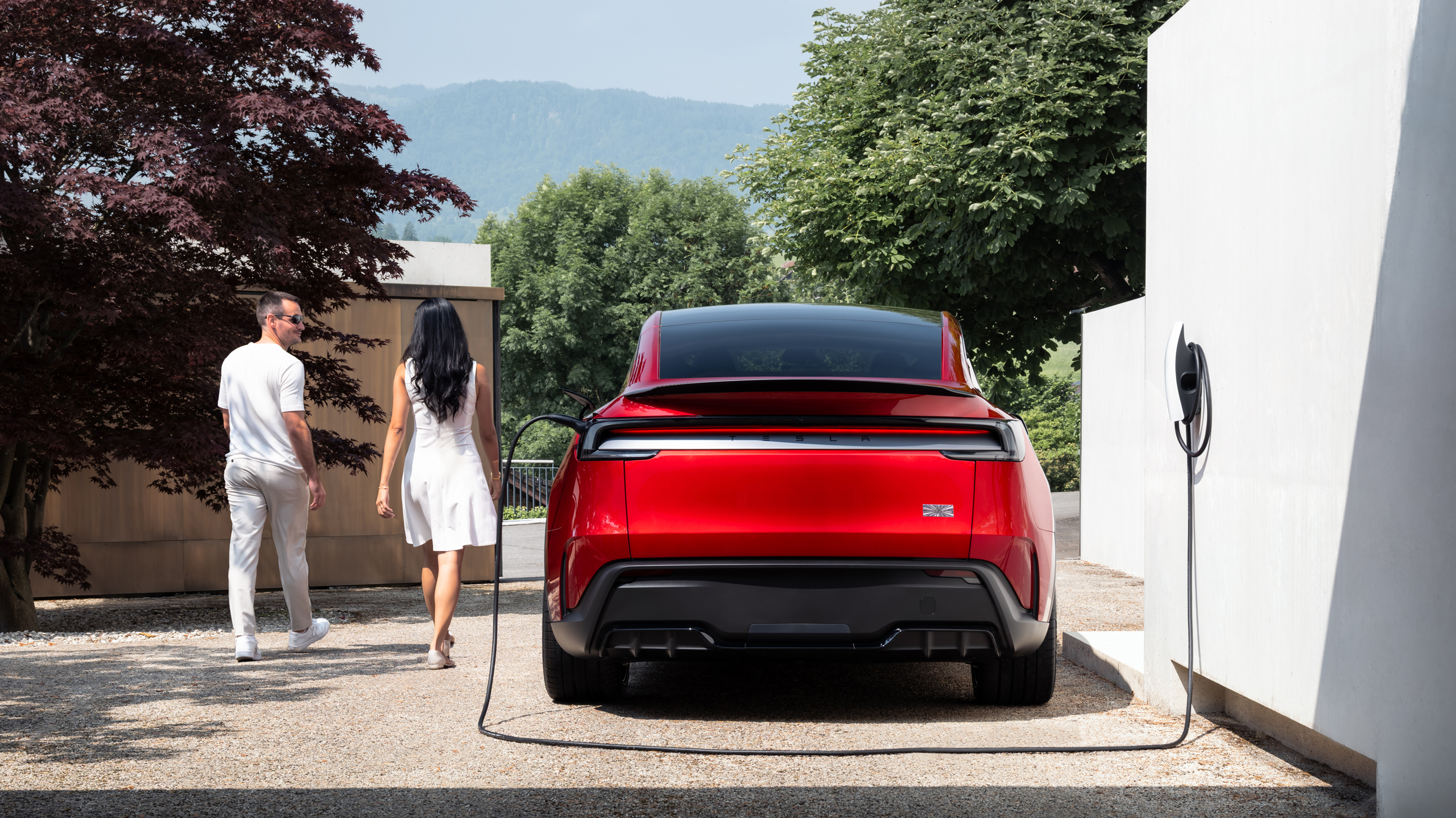 2025 Tesla Model Y Performance - charging