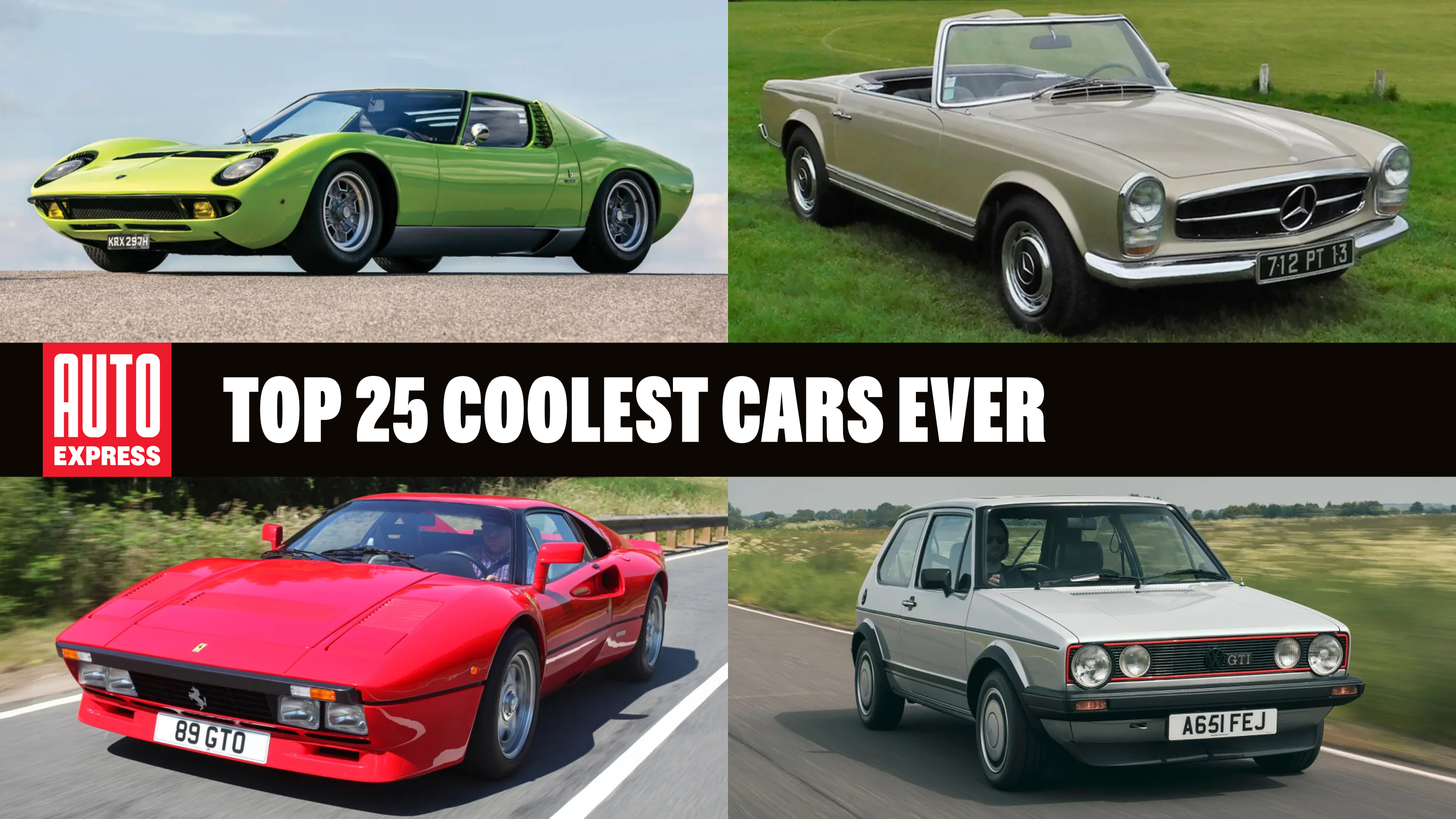 25 coolest cars ever