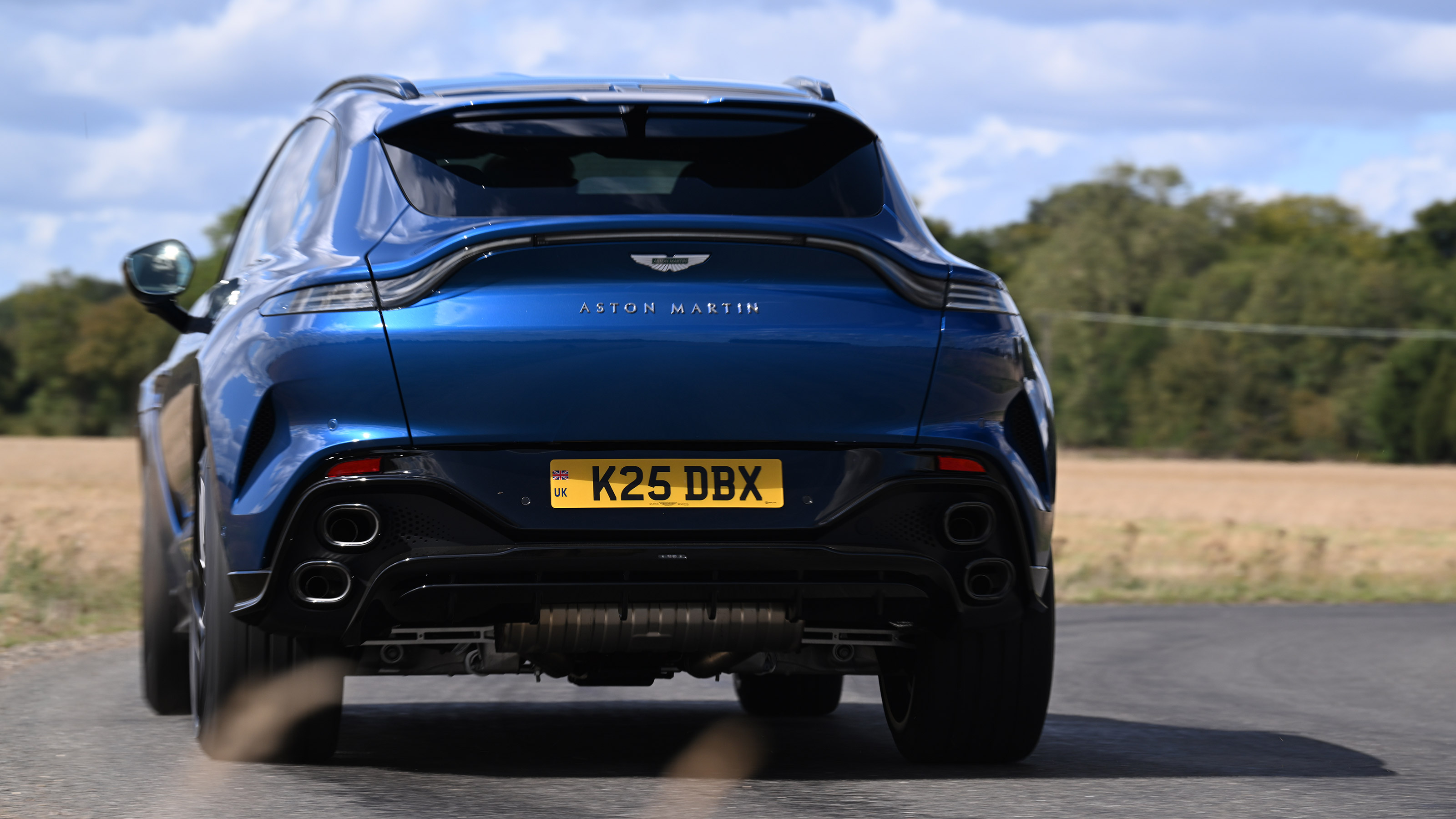 Aston Martin DBX S - rear cornering