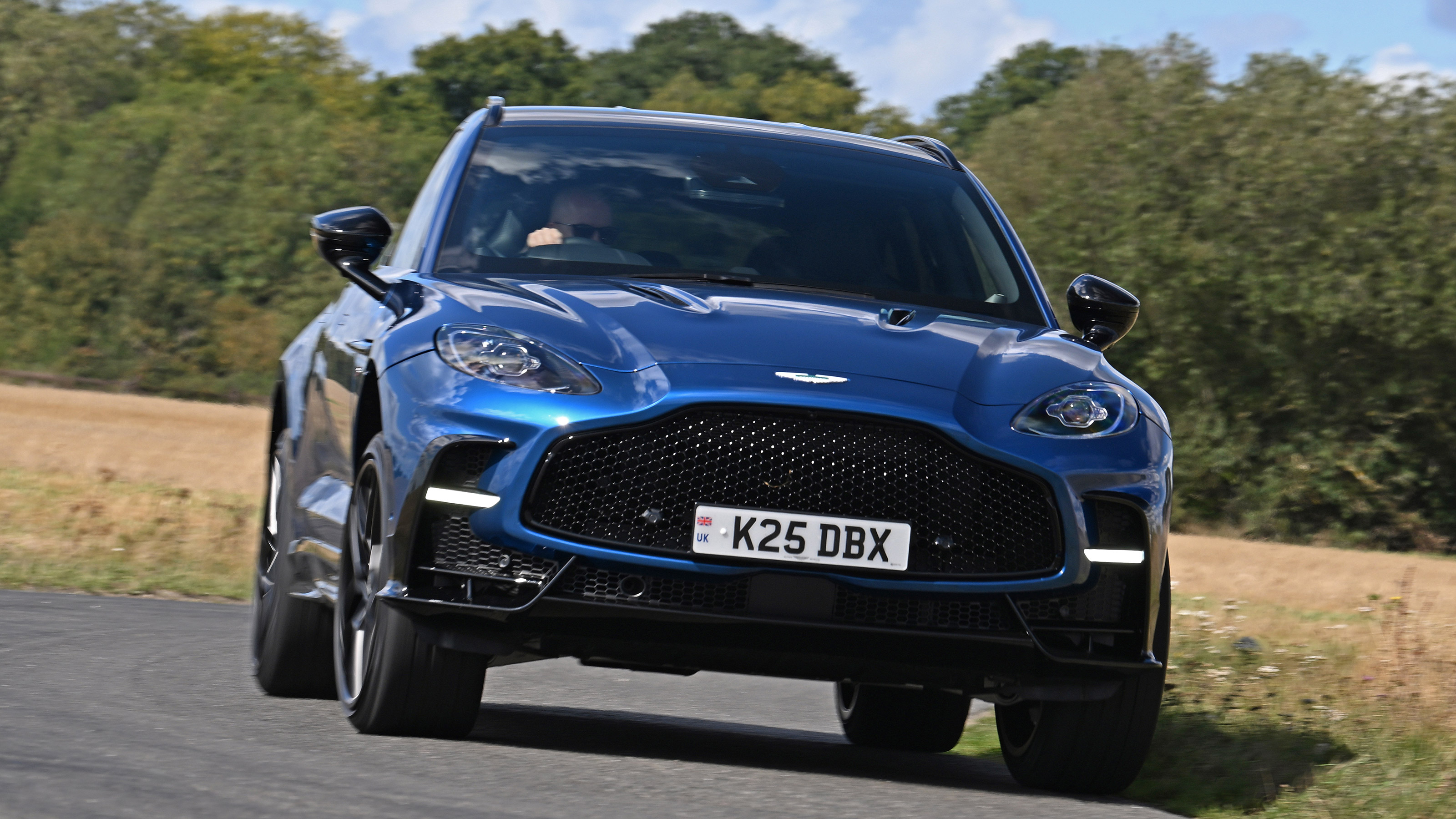 Aston Martin DBX S - front action