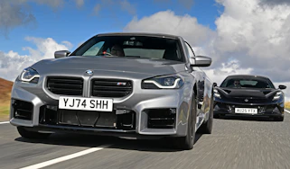 BMW M2 vs Lotus Emira - front end