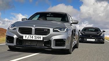 BMW M2 vs Lotus Emira - front end