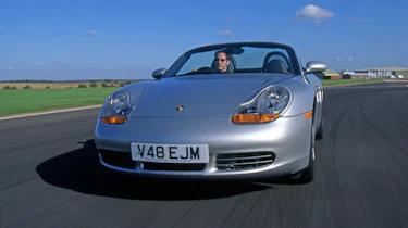 Porsche Boxster Mk1 - front action