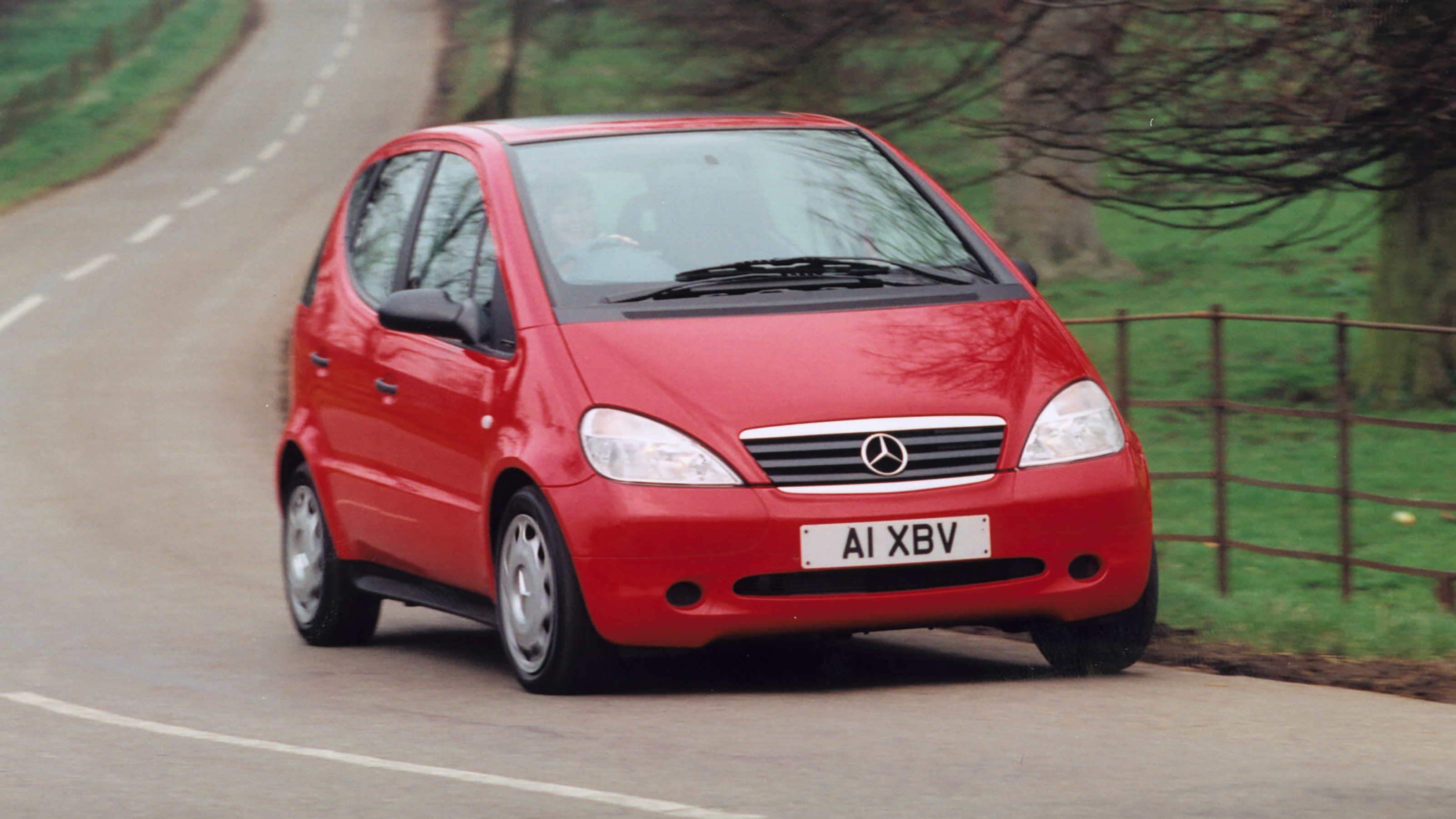Mercedes A-Class Mk1 - front cornering