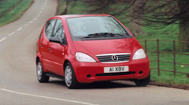 Mercedes A-Class Mk1 - front cornering