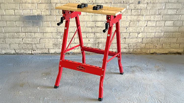 Best folding workbenches 2025 - Minotaur tilt and fold