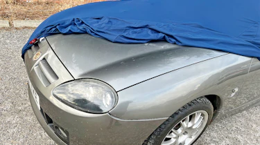 Best indoor car covers - MG TF with cover
