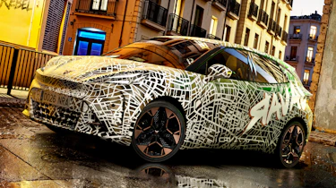 Cupra Raval camouflaged 2025