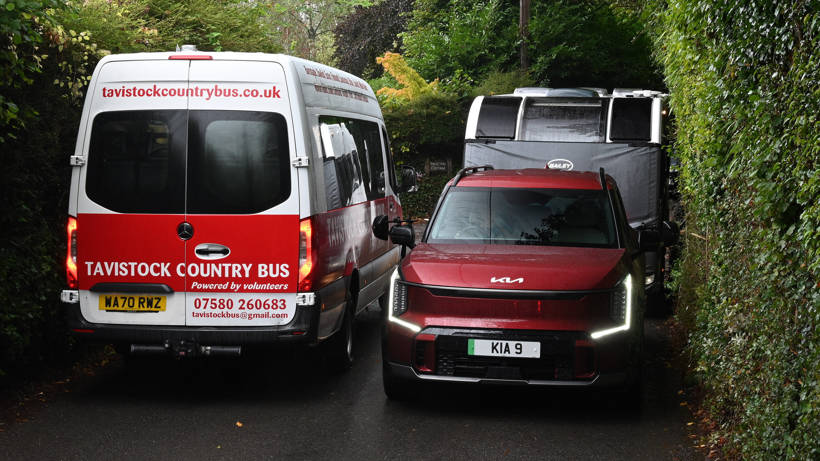 EV tow test - Kia struggling on right roads