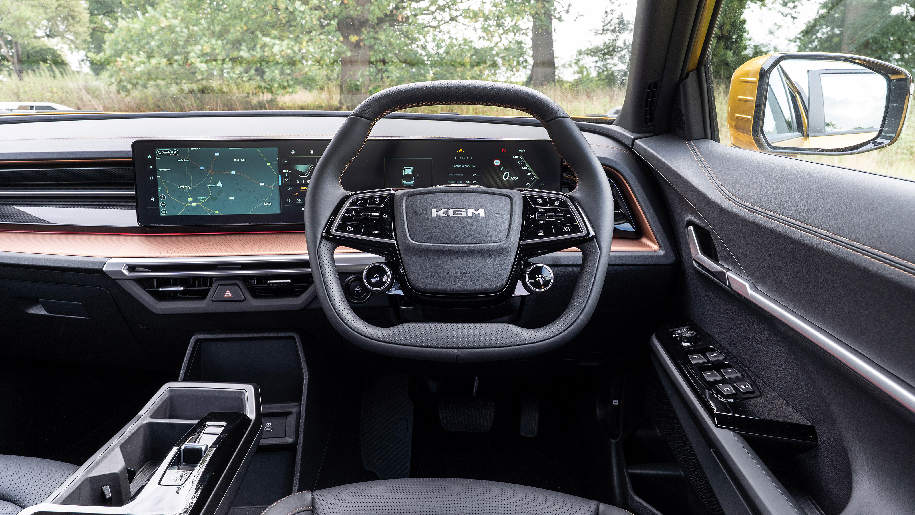 KGM Musso EV - dash