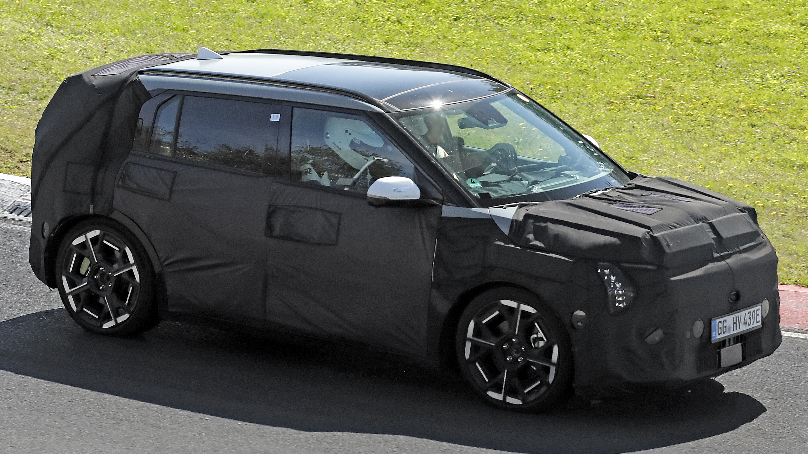 Kia EV3 GT - front angled