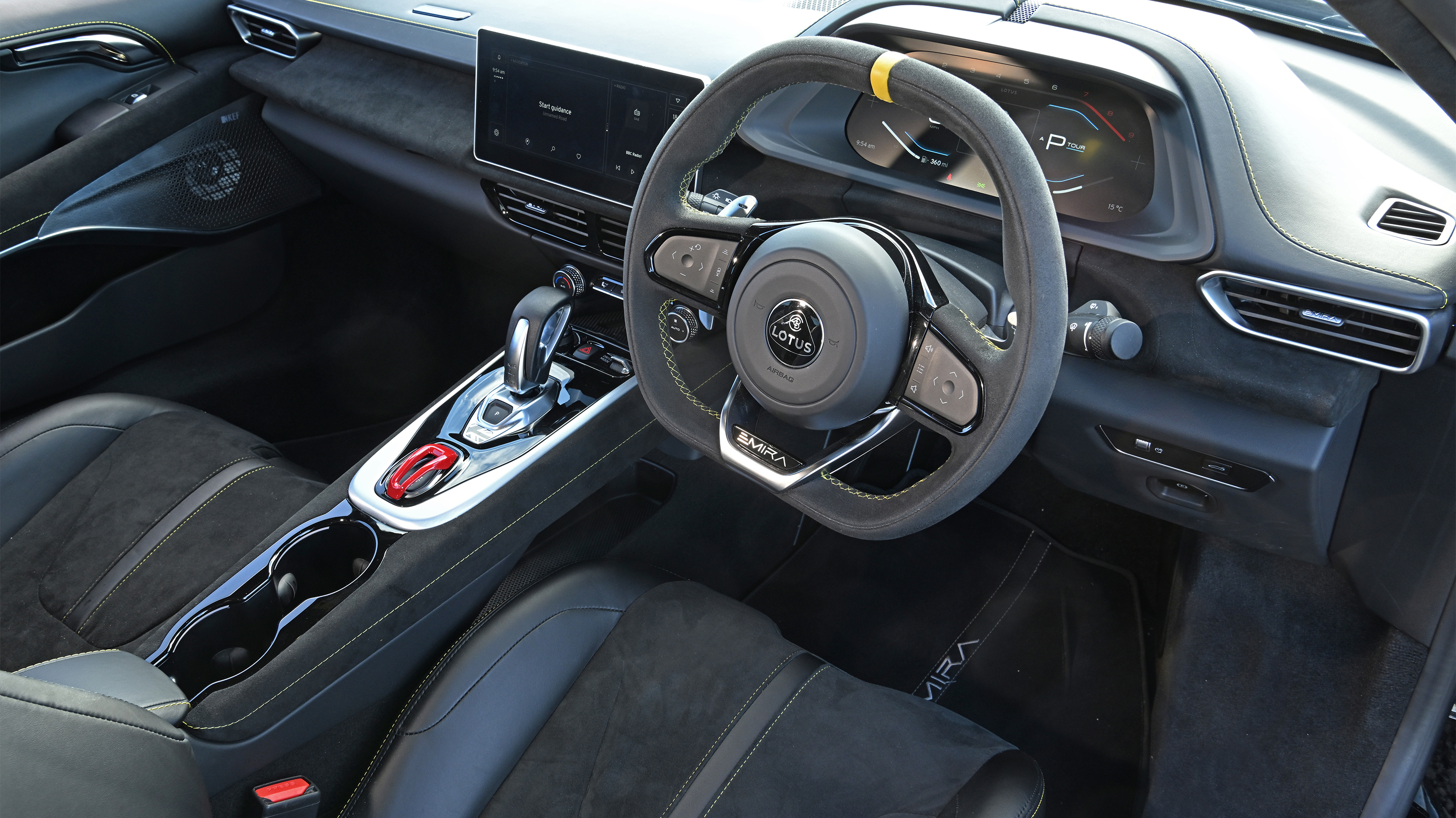 Lotus Emira - interior overview