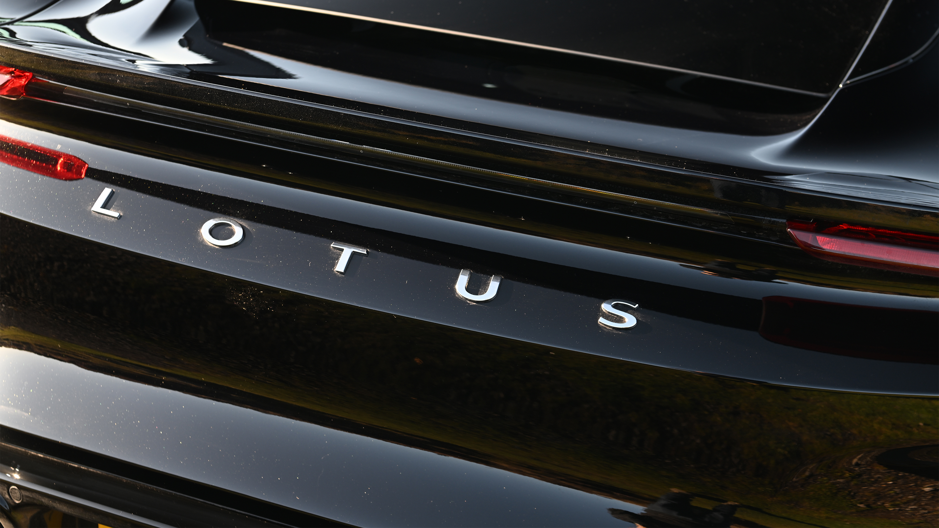 Lotus Emira - rear badging