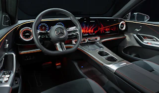 Mercedes GLC - interior