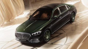 New Mercedes-Maybach V12 Edition - front overhead