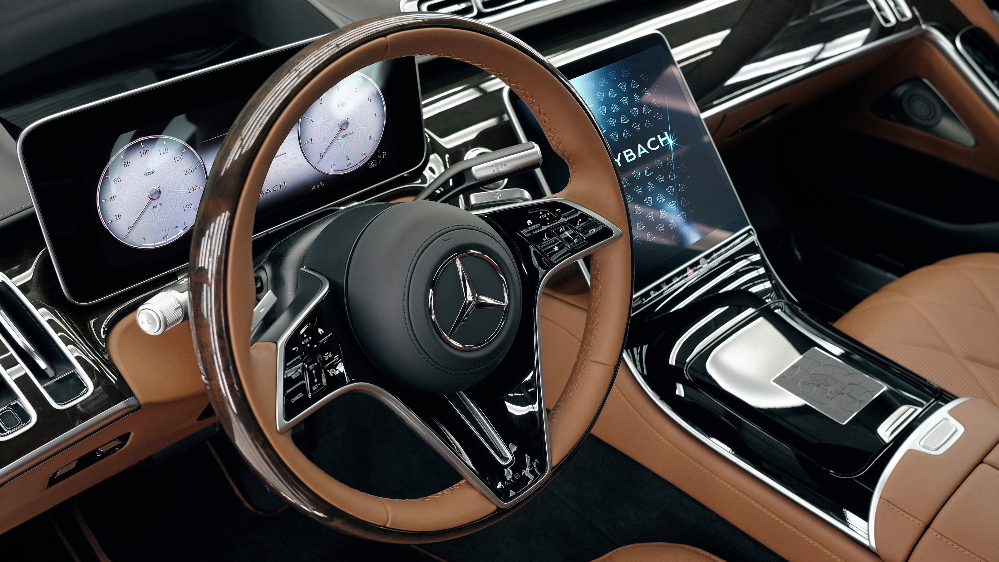 New Mercedes-Maybach V12 Edition - steering wheel