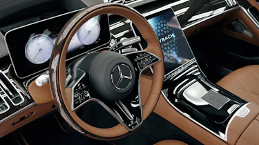 New Mercedes-Maybach V12 Edition - steering wheel