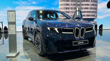 New BMW iX3 at the Munich Motor Show - front static