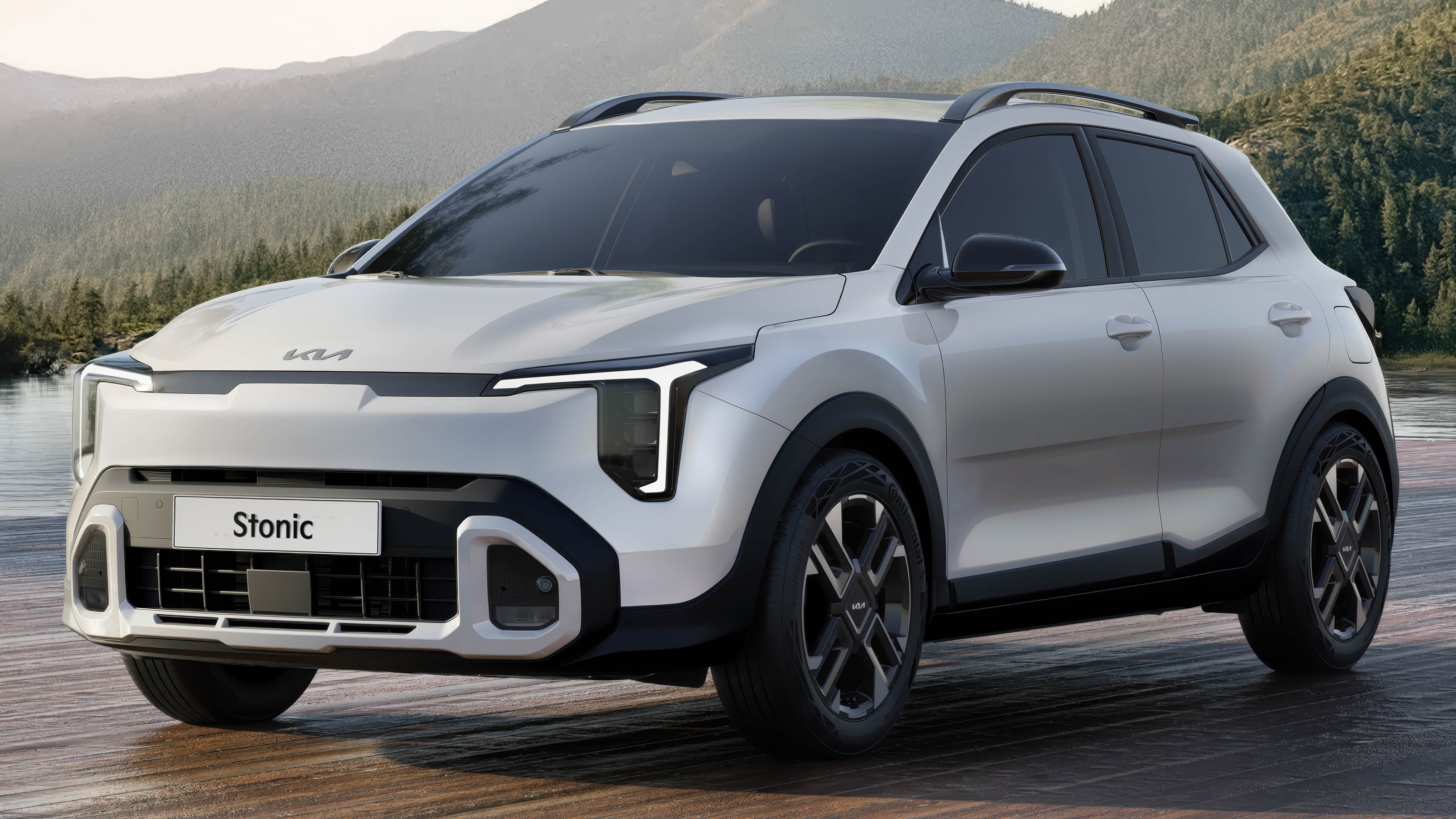 New Kia Stonic GTL - front 3/4