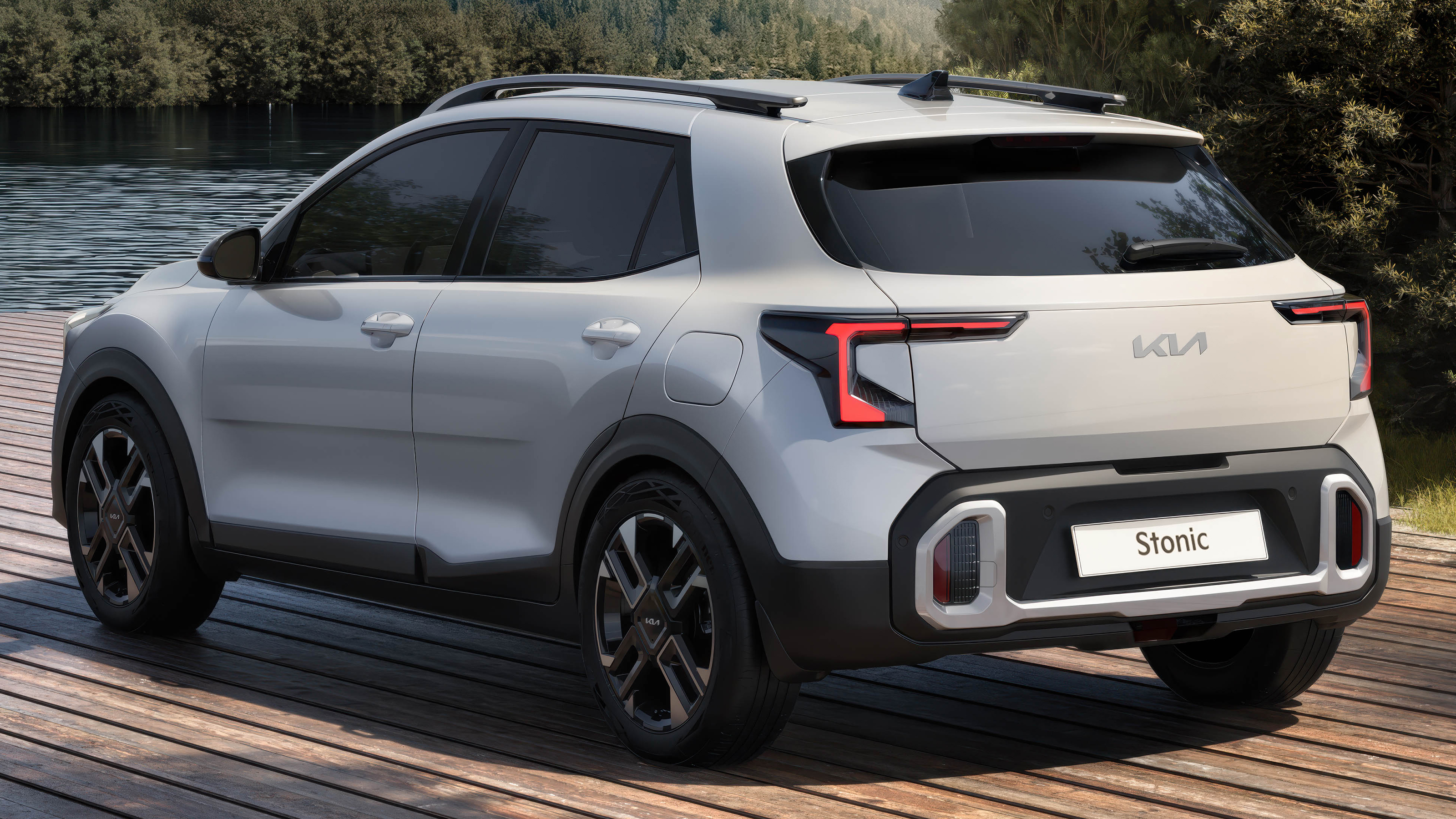 New Kia Stonic GTL - rear 3/4