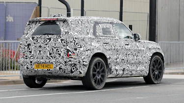 New Land Rover Defender Sport spy shot - rear