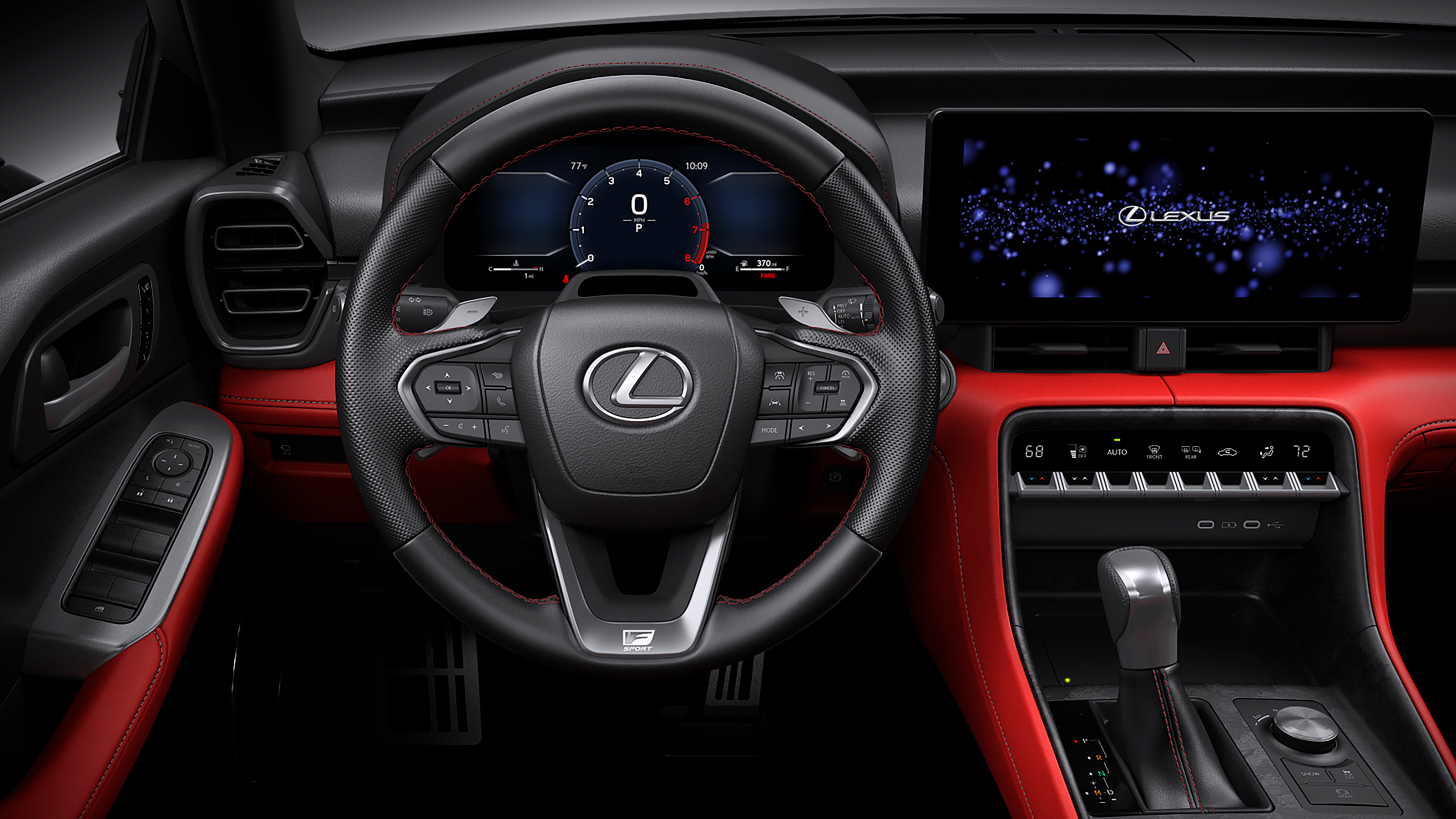 New Lexus IS - driver view