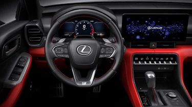New Lexus IS - driver view