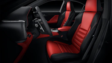 New Lexus IS - front seats