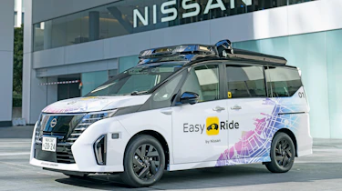 self driving Nissan Leaf Mk2 Alastair Crooks